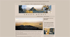 Desktop Screenshot of graaffreinet.com